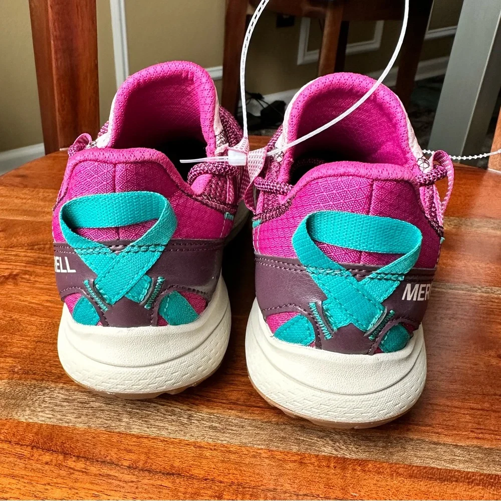 Merrell Women’s Fuchsia Bravada Edge Running Sneakers Shoes - Picture 8 of 16
